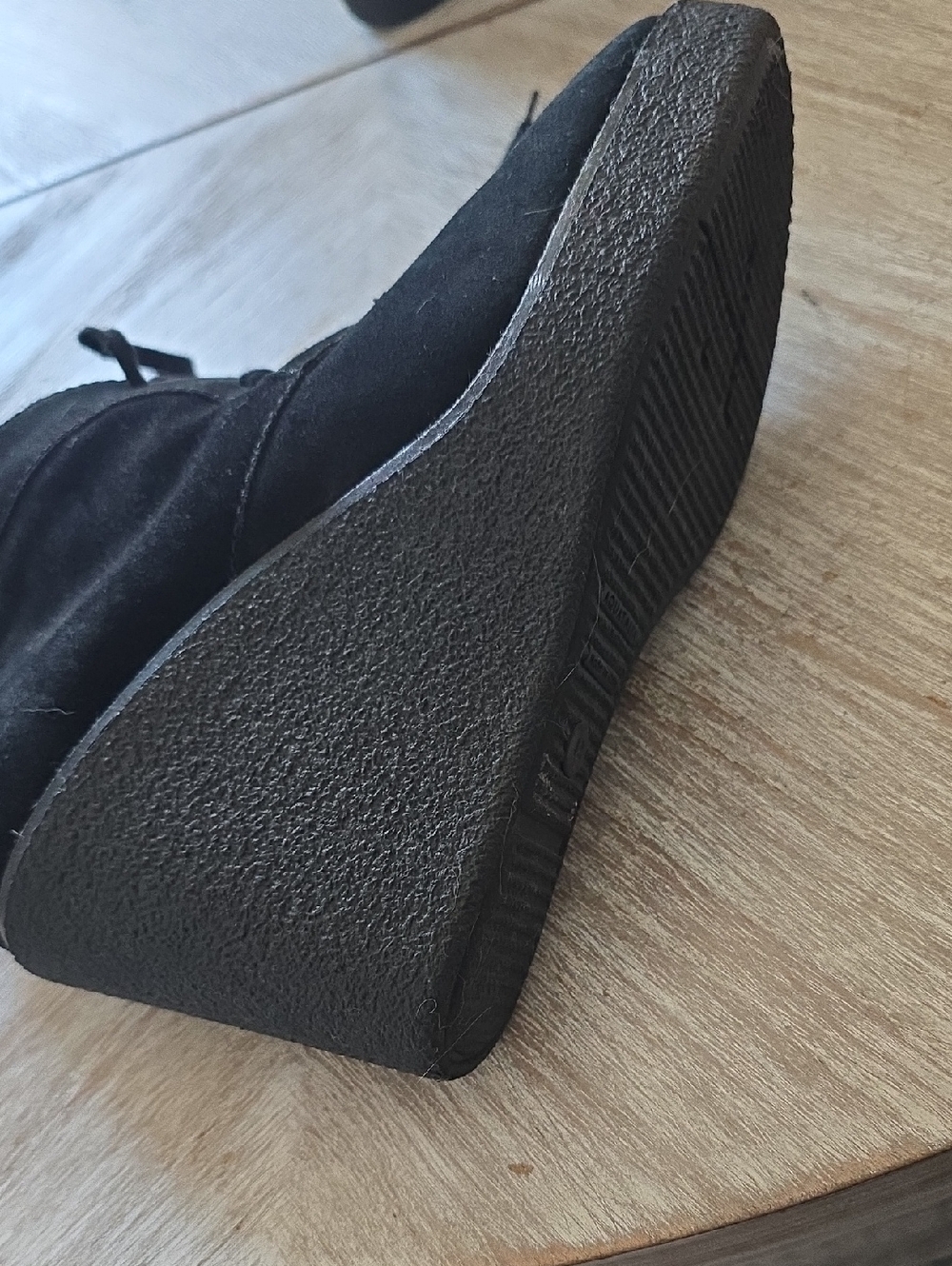 Aquatalia Suede Wedge Ankle Boots - Picture 8 of 11
